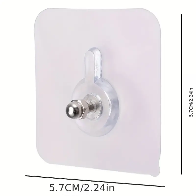 لاصق للجدار شفاف (10 قطع) - Image 3