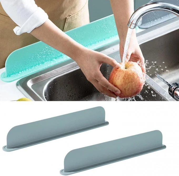 واقي رذاذ الحوض من السيليكون - احمِ مطبخك بأناقة وفعالية