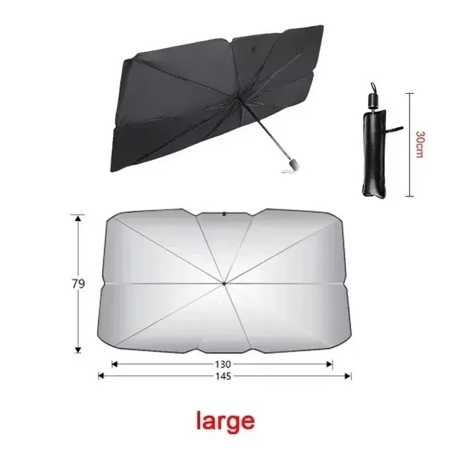 Parasol Voiture Pliant Anti-UV – Pare-brise Avant - Image 2